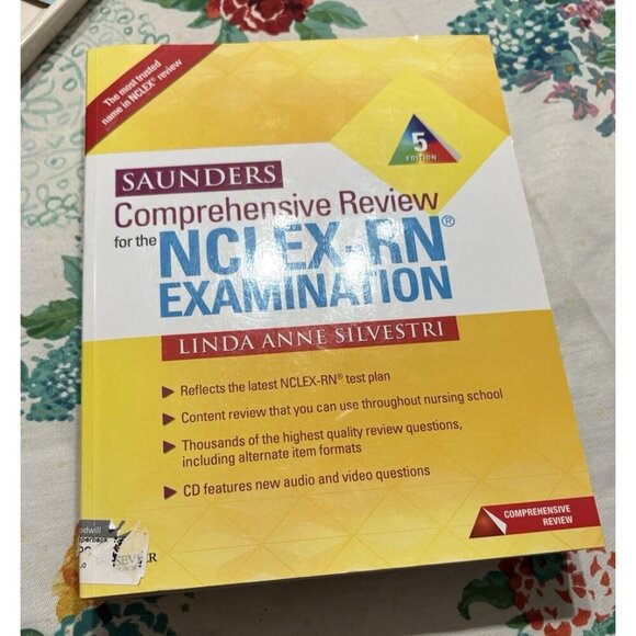 Saunders Comprehensive Review for the NCLEX-RN Examination Book- 5th Edition - Picture 2 of 4